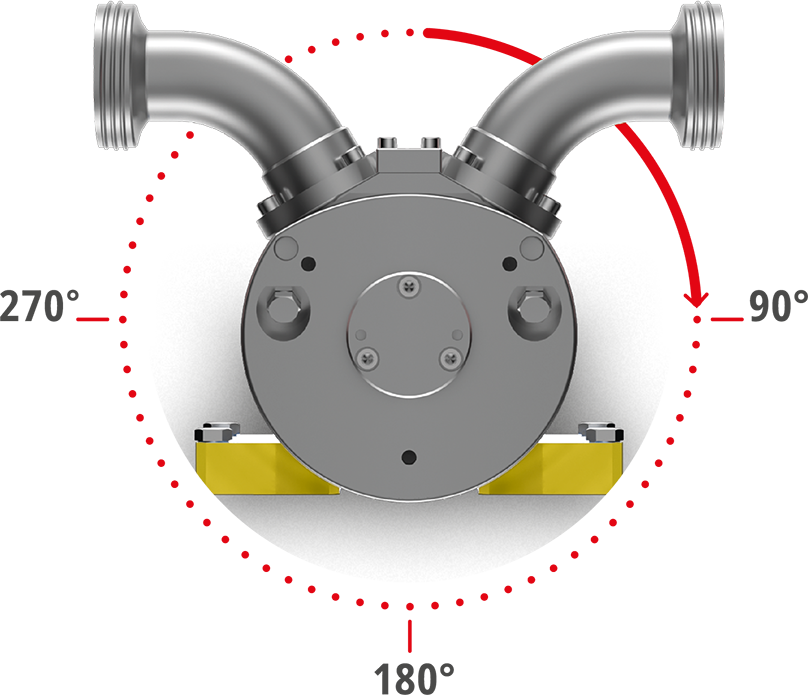 Taumelringpumpe-gelb-pumpenkopf-rotation