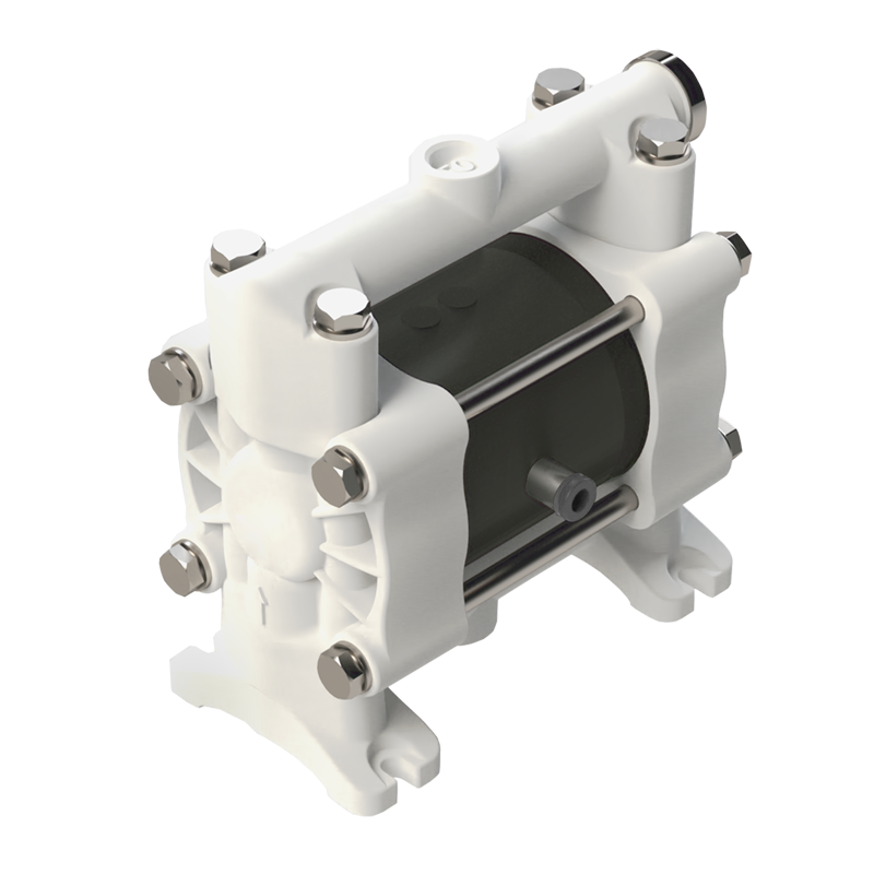 5260-070 Double diaphragm pump DMP model 1/4" mini plastic