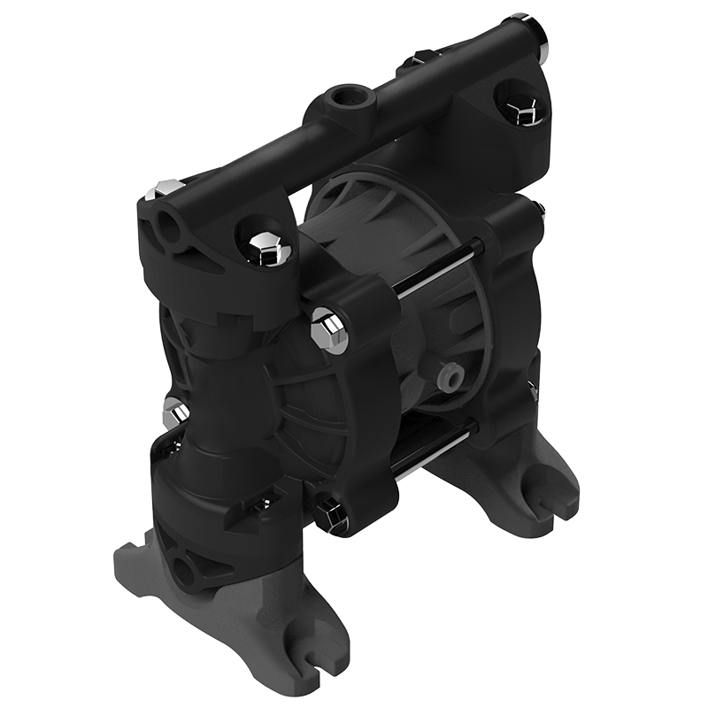 5201-010 Double diaphragm pump DMP model 1/4" plastic