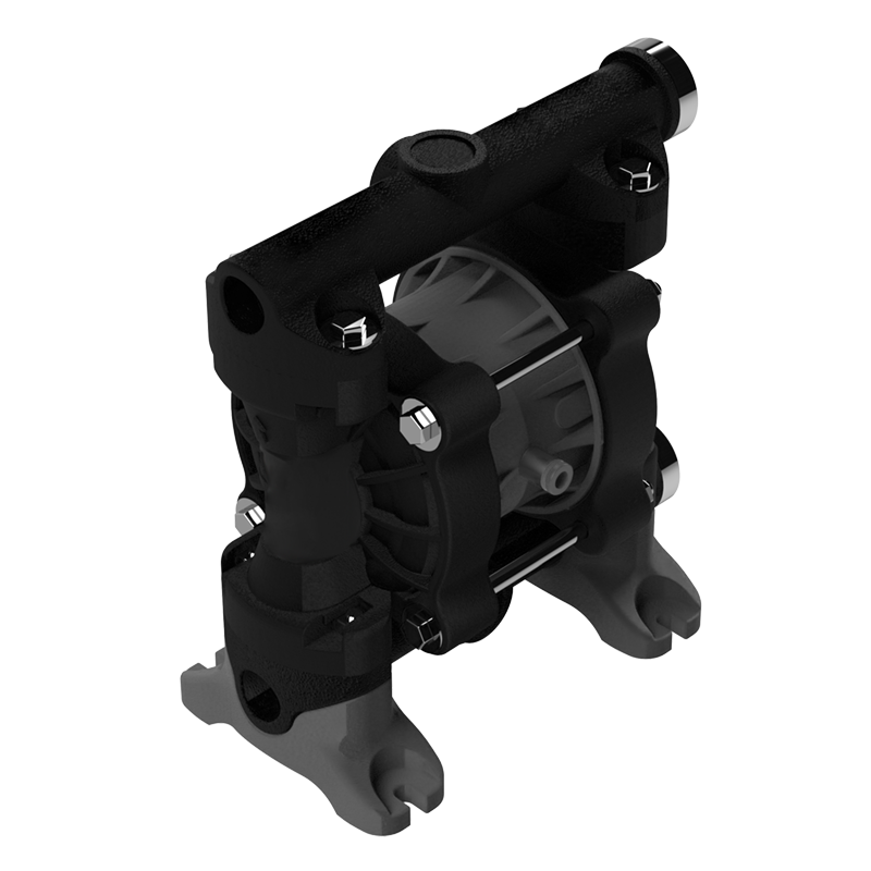 5211-010 Double diaphragm pump DMP model 3/8" plastic