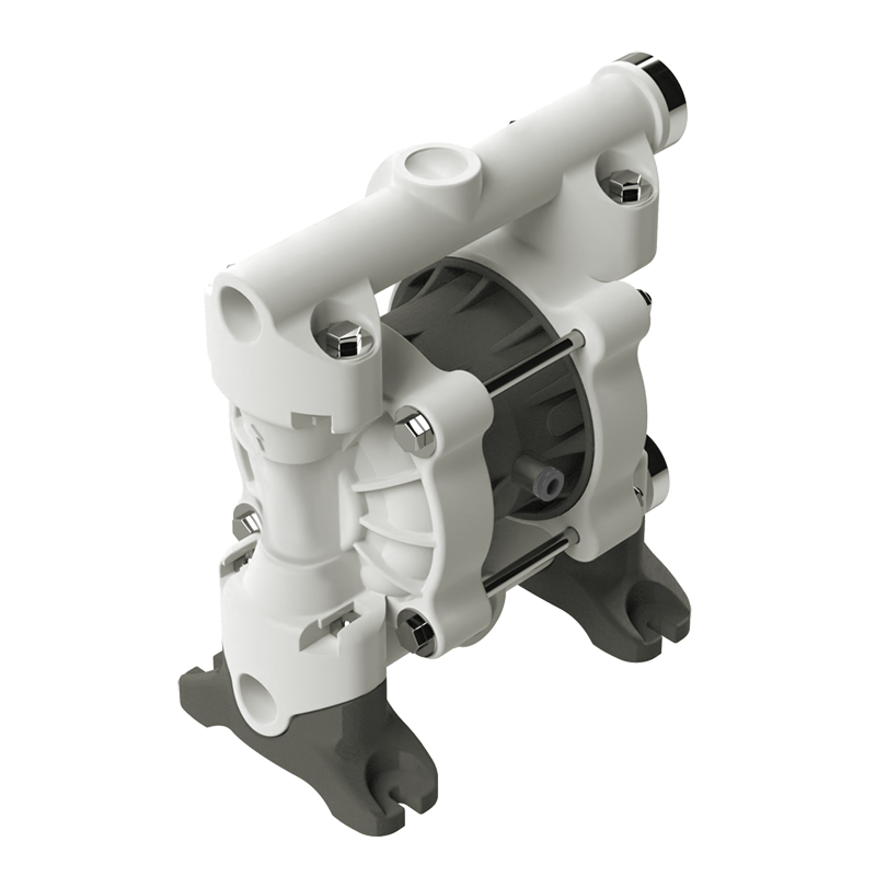 5210-040 Double diaphragm pump DMP model 3/8" plastic